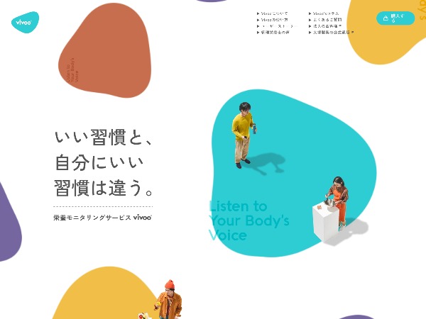 栄養モニタリングサービス Vivoo